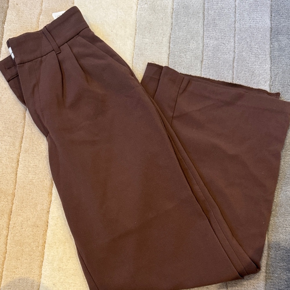 Abercrombie & Fitch Brown Trousers - SHORT LENGTH